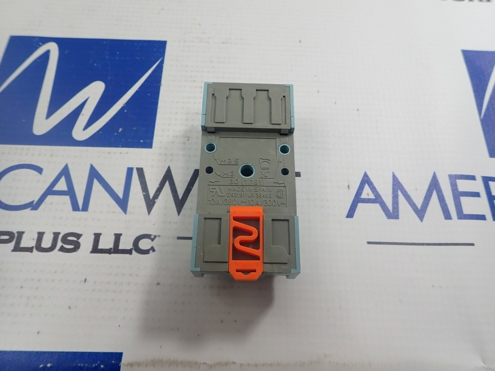 TURCK RELECO S3-2S RELAY SOCKET BASE 10 PIN 10A