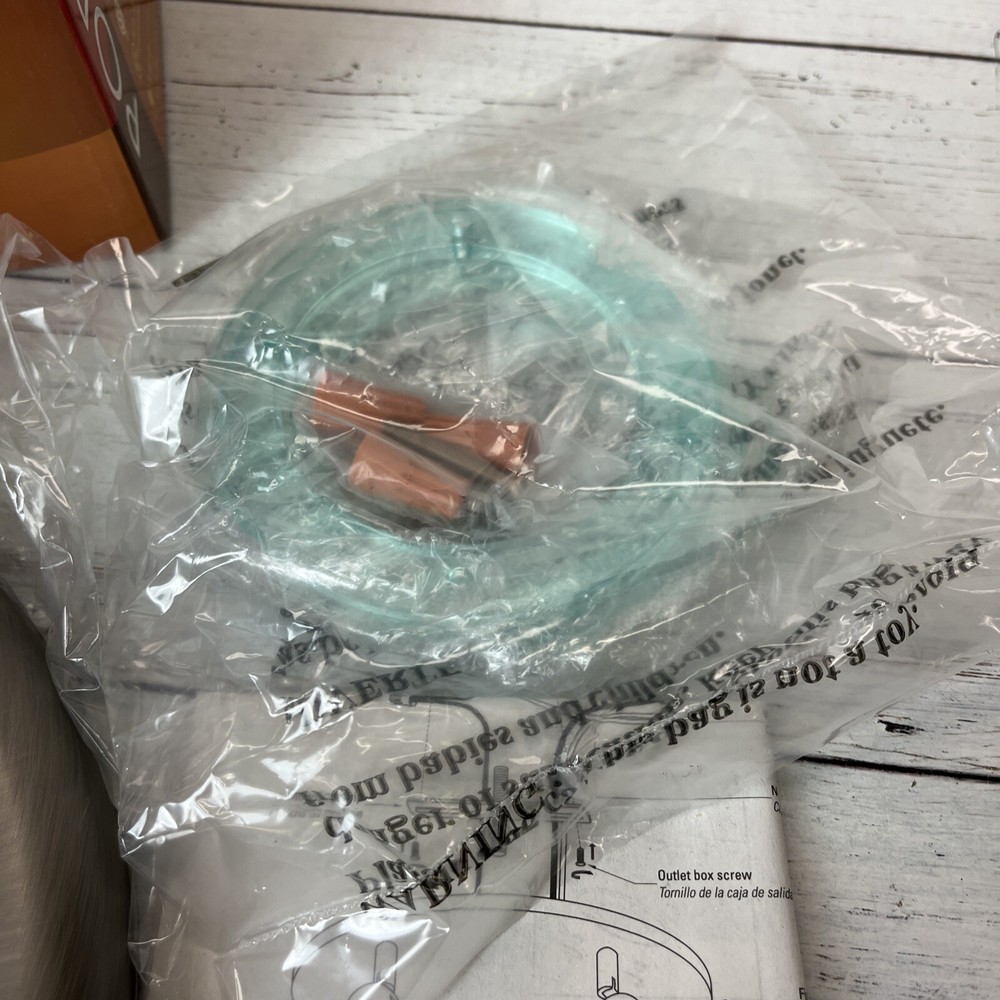 Portfolio 3-Head Pan Flush Mount Ceiling Canopy Light Satin Chrome Finish