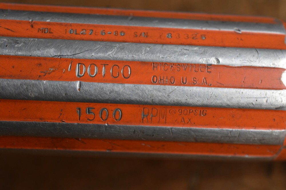 Cleco / Dotco 10L2786-80 Right Angle Sander / Grinder, 1500 RPM