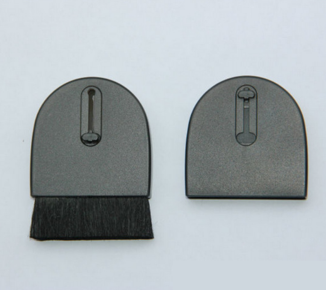 4pcs Semicircular computer cleaning wool brush push-pull telescopic brush