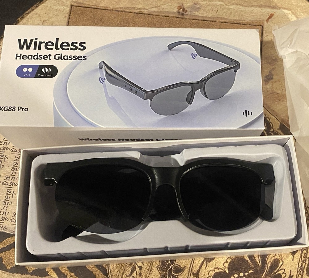 Wireless Bluetooth Headset Glasses XG88 Pro
