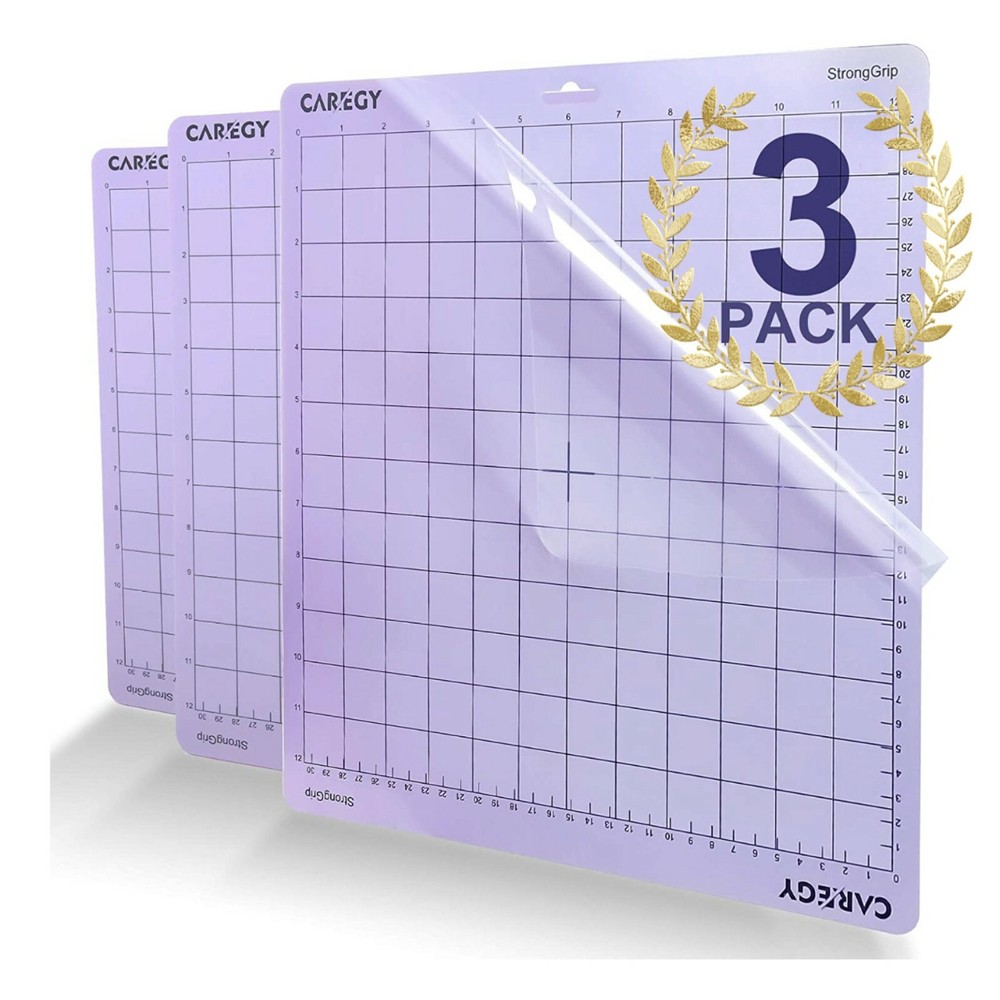 Cutting Mat for Cricut 12"x12" 3 Pack StrongGrip