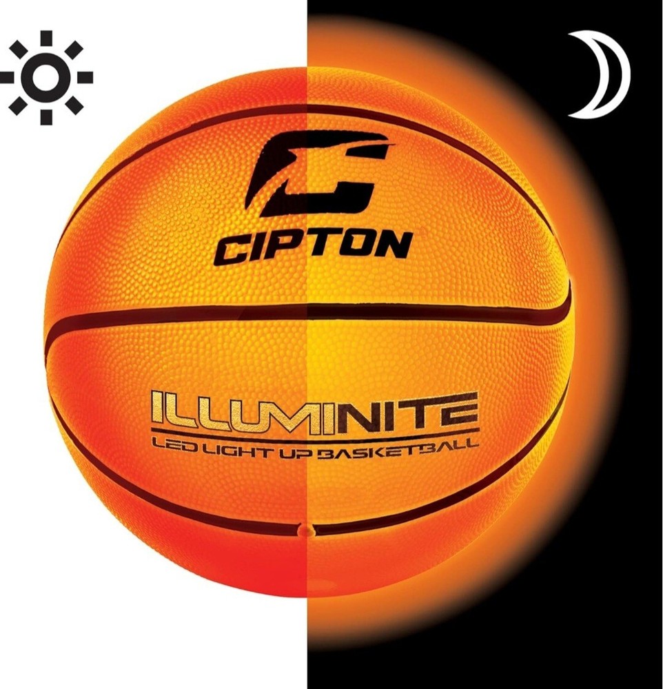 Cipton Offical Basketball LED Light Up with Needle