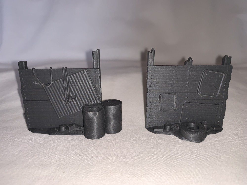 Fallout TABLETOP GAMING 3D Printed BARRICADES DIY