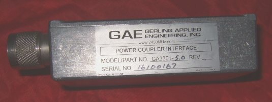 GAE Gerling Applied Engineering GA3301-5.0 GA3301  Power Coupler Interface