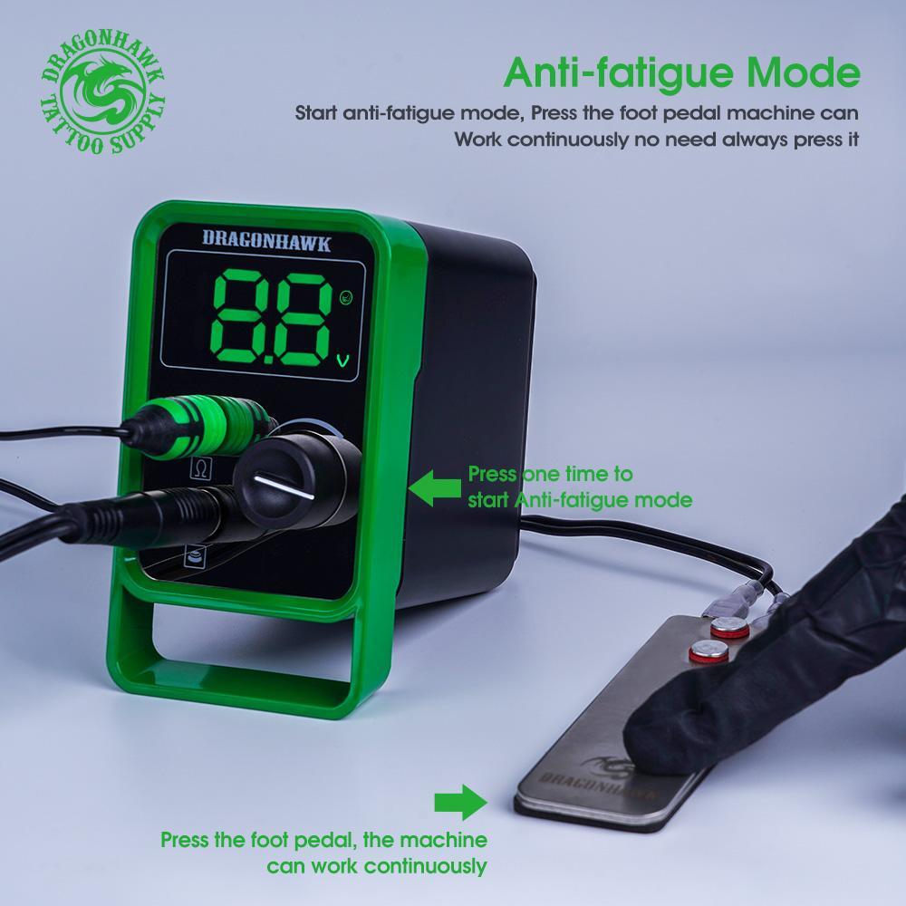 Dragonhawk Dual Mode Tattoo Power Supply