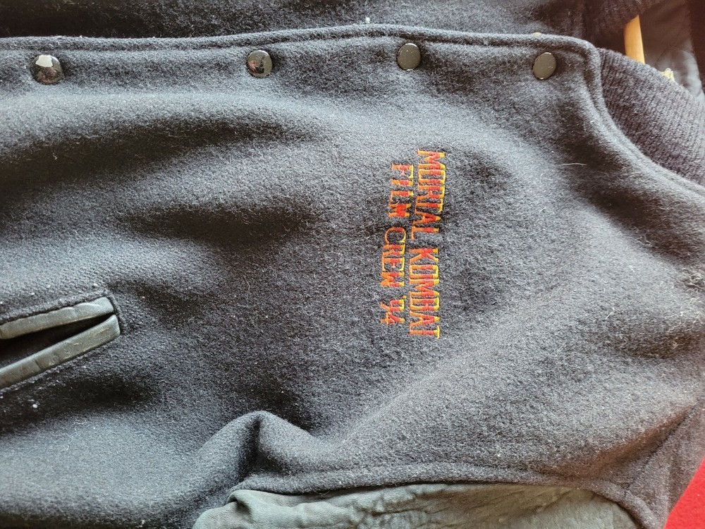 1994 Mortal Kombat original film crew jacket