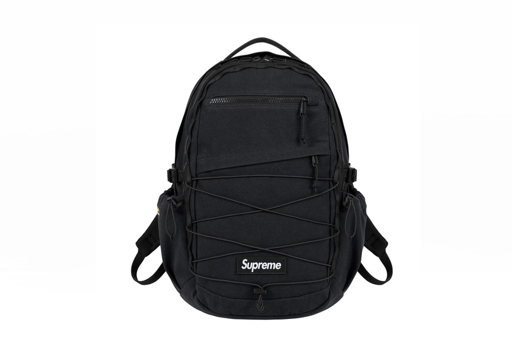 Supreme Cordura Black Backpack SS25 Box Logo