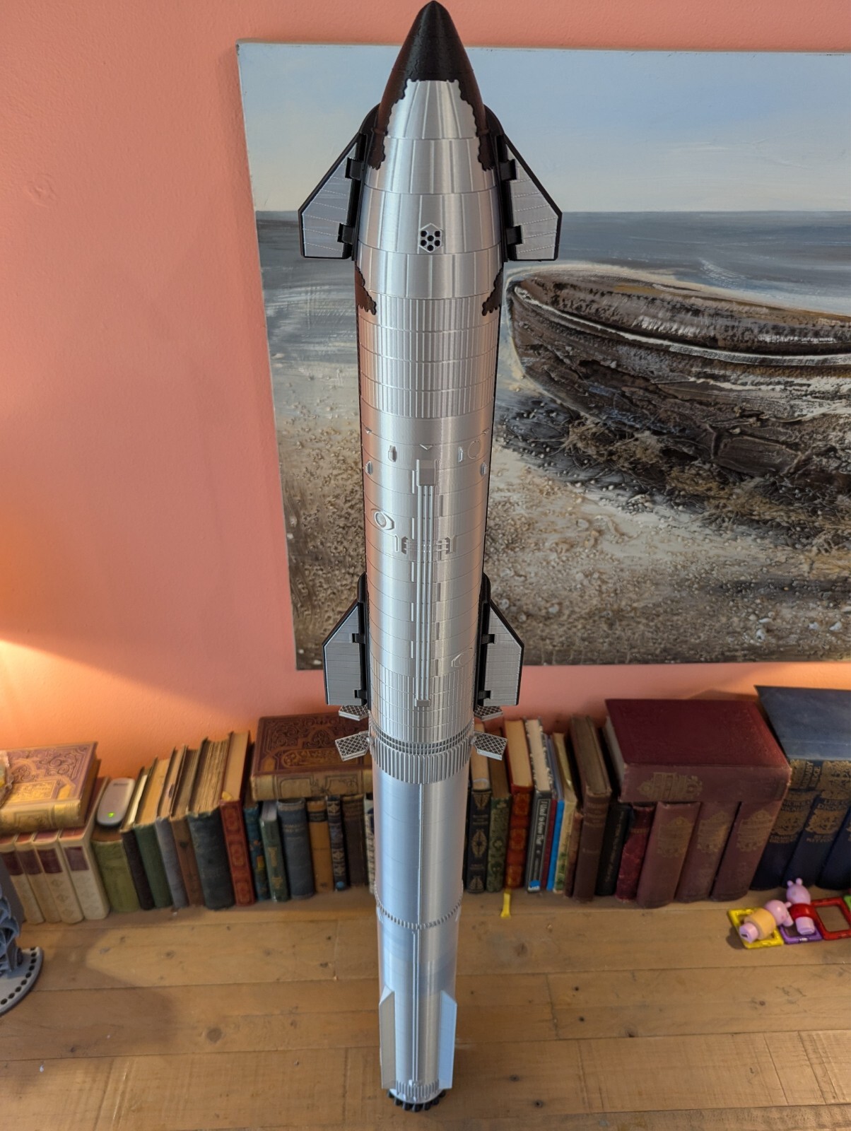 Massive Space X SpaceX Starship Star Ship, EXCLUSIVE 1/100 Scale