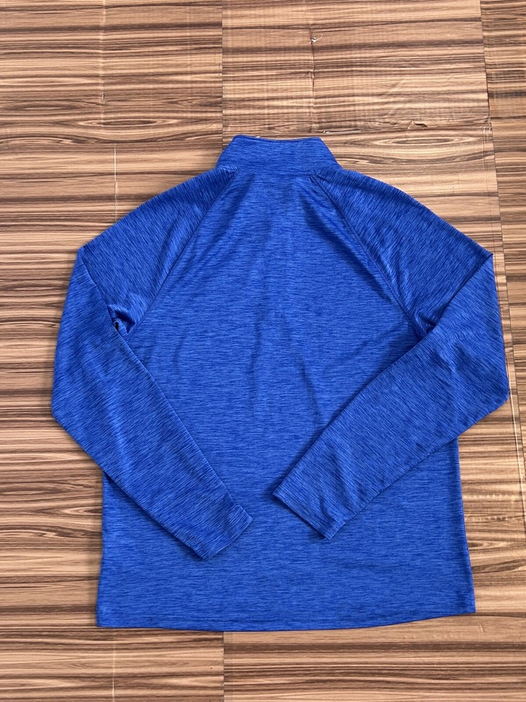 Mens Samuel Adams 1/4 Zip Pullover Blue size Large