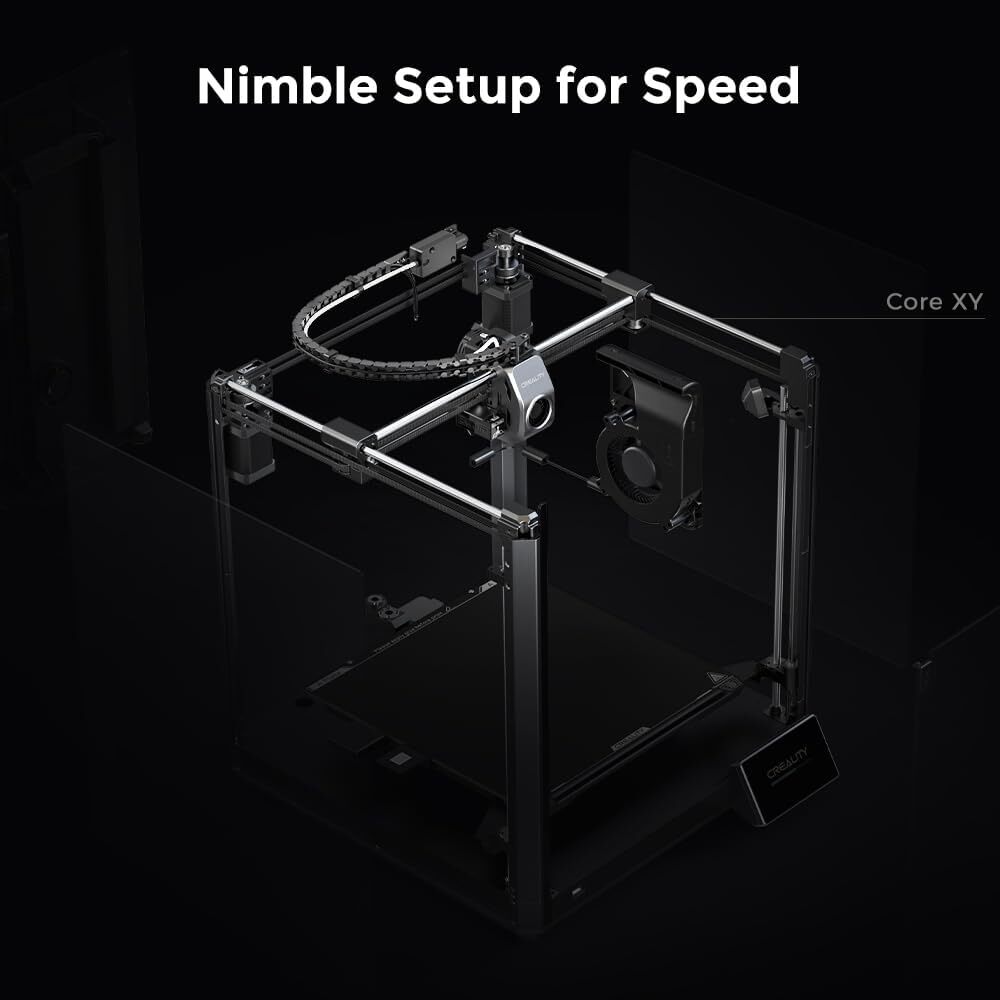Creality K1 Max 3D Printer Smart AI Function 600mm/s Printing Speed Auto Level