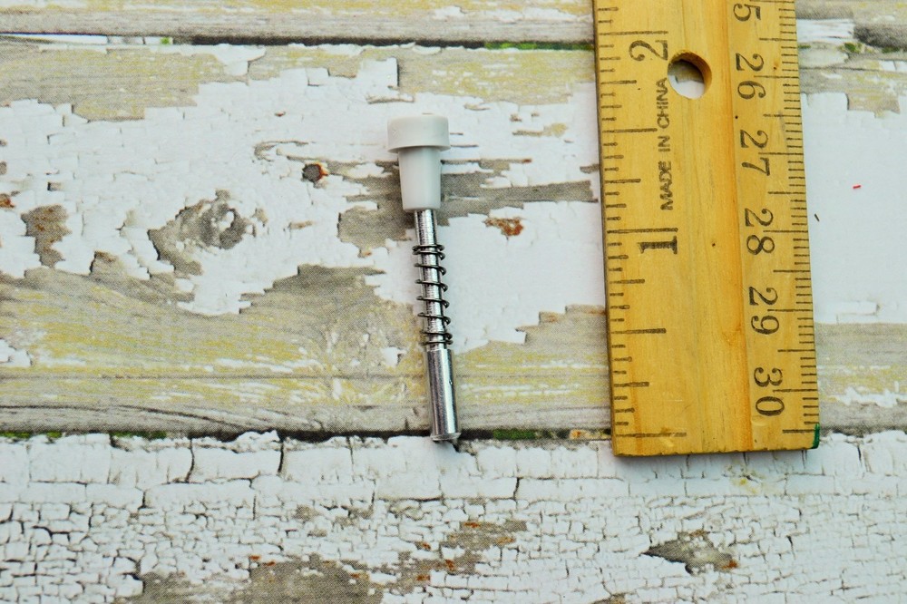 200 Pack - Plunger Pull Pins w/cap and spring for window screens