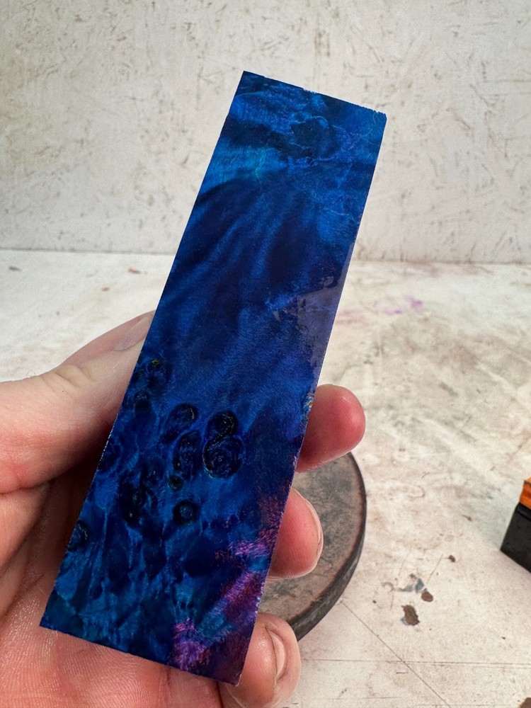 Stabilized Box Elder Burl Turning Blank or Knife Blank | SBEB 1246