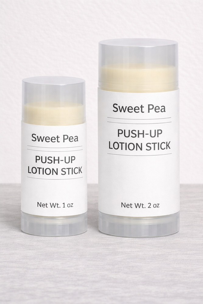Handmade Push-Up Lotion Stick Moisturizing Solid Lotion Balm – Choose Scent