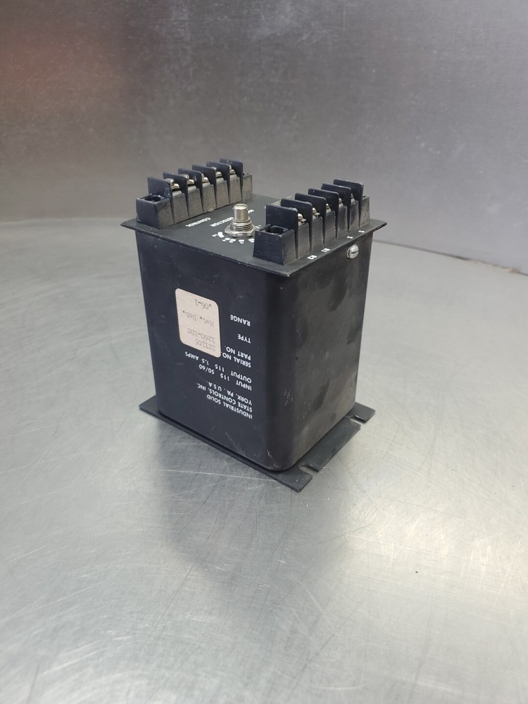 Industrial Solid State Controls 1260-1DB Motion Detector. 4E-27