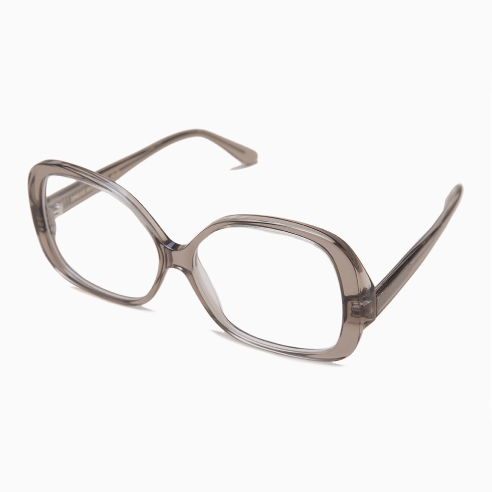 Large Square Gray Reading Glasses 2.50 diopter- Jane