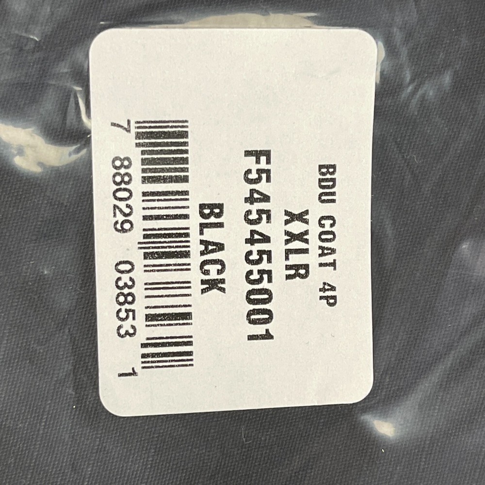 NEW BDU Propper Jacket - Black - XX-Large Regular