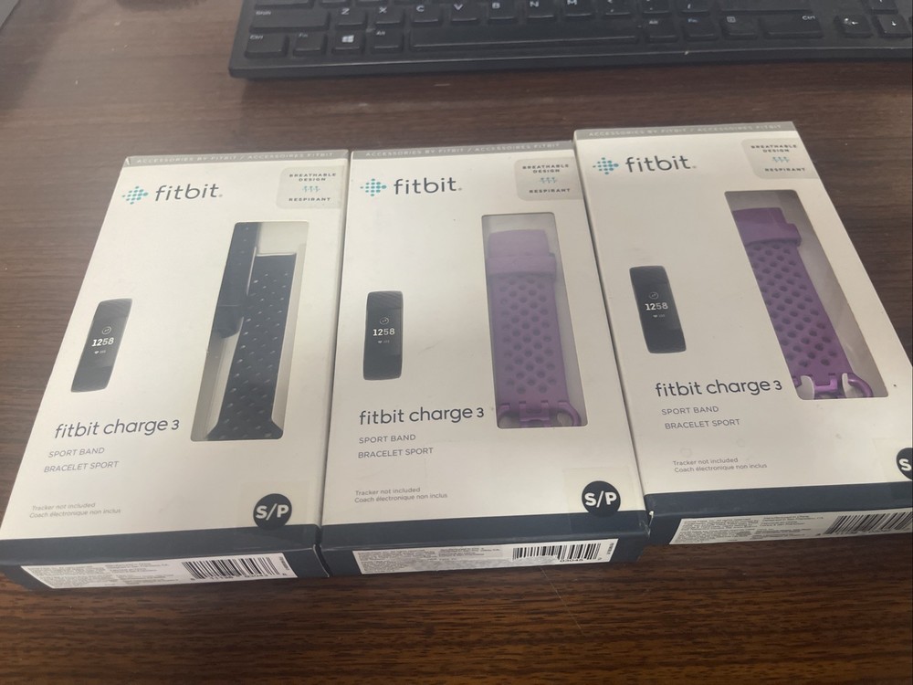 Fitbit Charge 3 Sport Band S/P (Small) 3pc