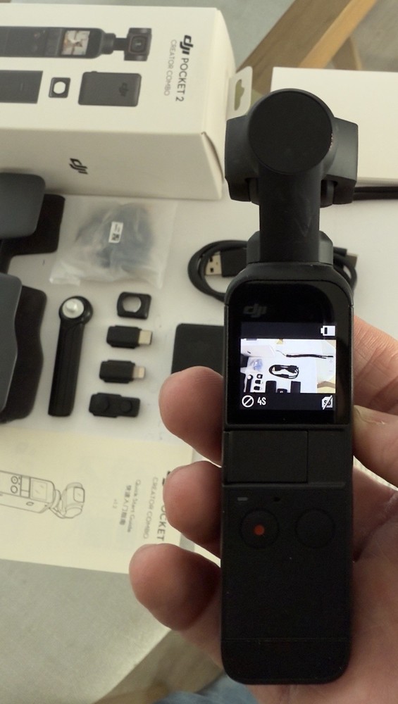 DJI Pocket 2 Creator Combo - 3 Axis Gimbal Stabilizer with 4K Camera