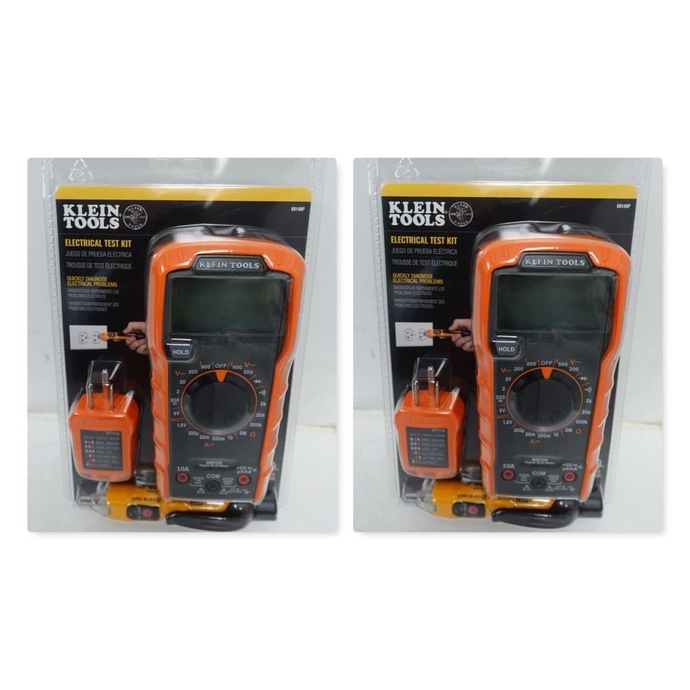 Klein Tools 69149P Multimeter Test Kit (2-Pack)