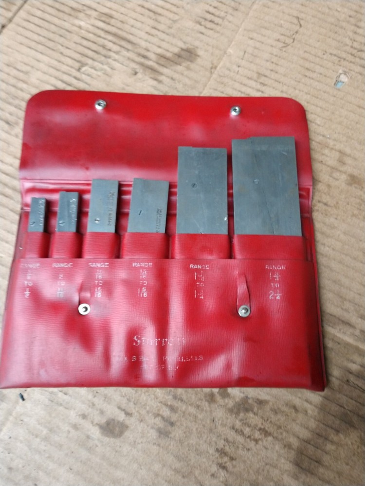 Starrett NO. S154L Parallel Set / 6 pcs