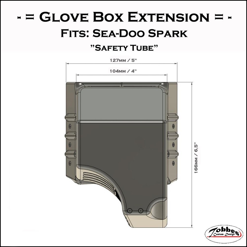 SeaDoo Spark Storage Box Upgrade (Fits 2014-2023 SeaDoo Spark / Spark Trixx)