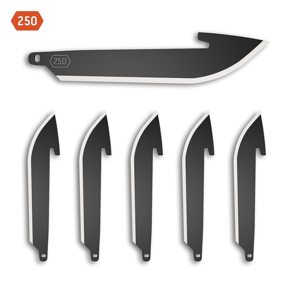 OUTDOOR EDGE 2.5" Drop-Point Blade Pack Compatibility Blade Code 250