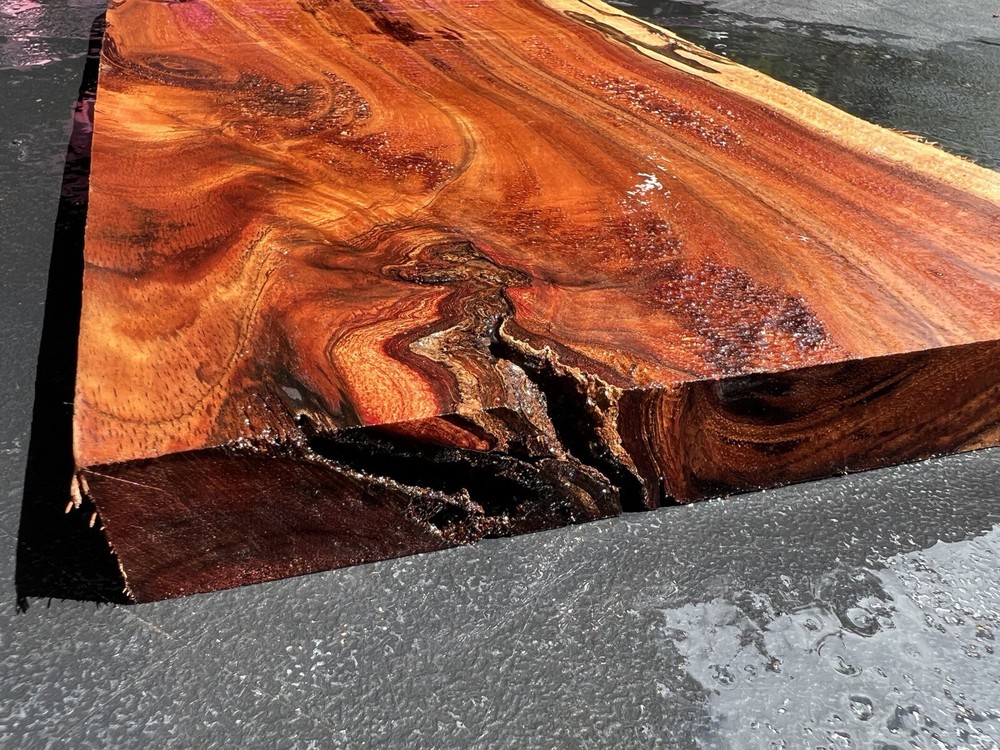 Hawaiian Curly Koa Board #12125