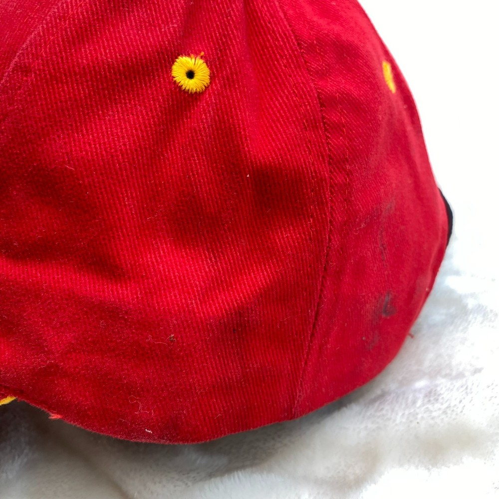 Vintage US Marines USMC Eagle Globe Anchor Rope Hat Red ML Caps
