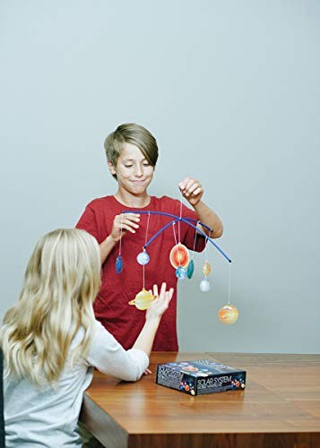 Glow-in-the-Dark Solar System Mobile Making Kit, Multi