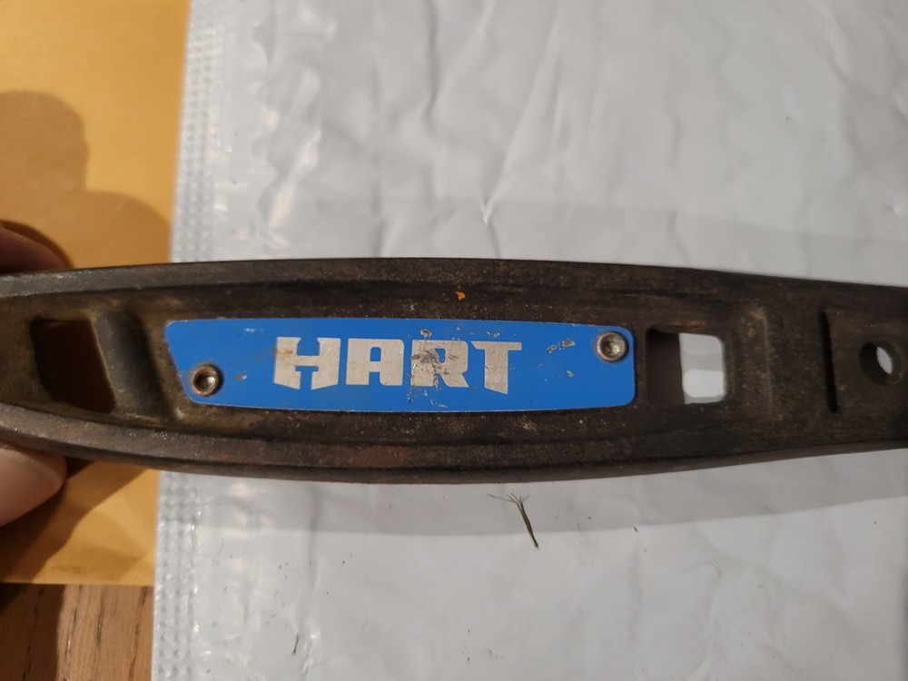 2 EA HART 10" & 6" ADJUSTABLE WRENCHES - GREAT BUY GREAT SHAPE