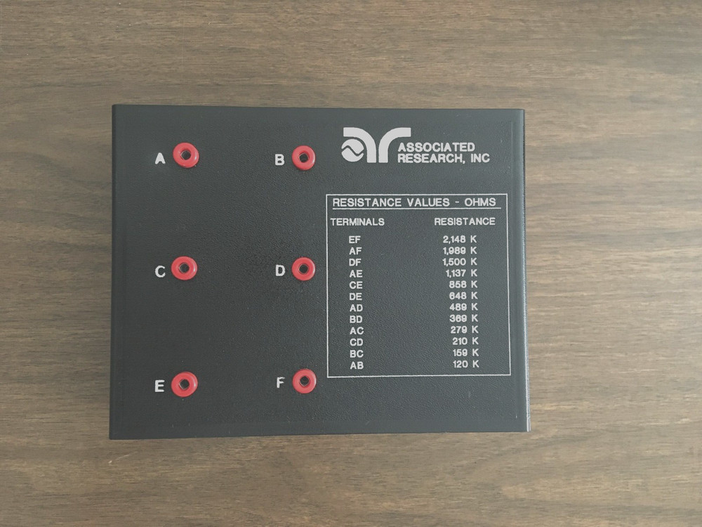 Associated Research 36956 resistor bank