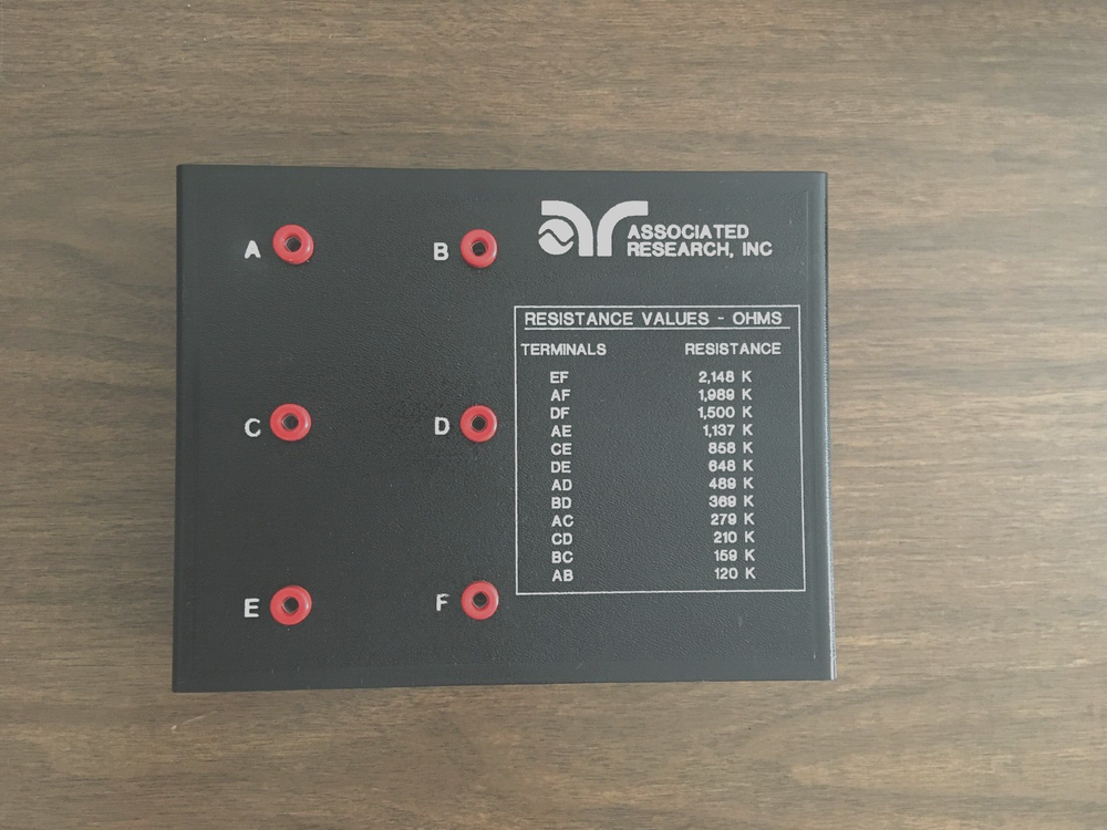 Associated Research 36956 resistor bank
