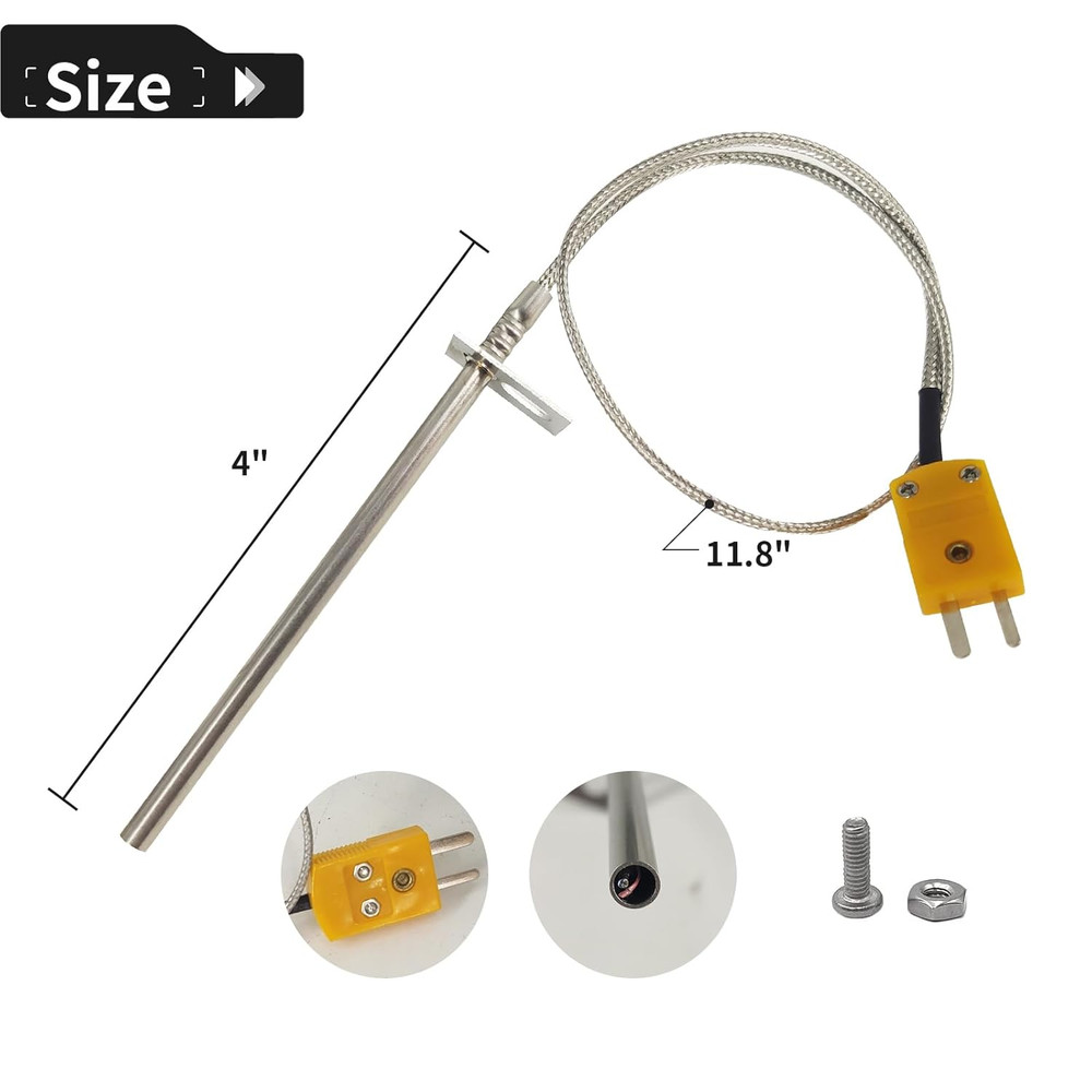 Grill Thermometer Probe for Masterbuilt Gravity Series 9904190024 Replacement