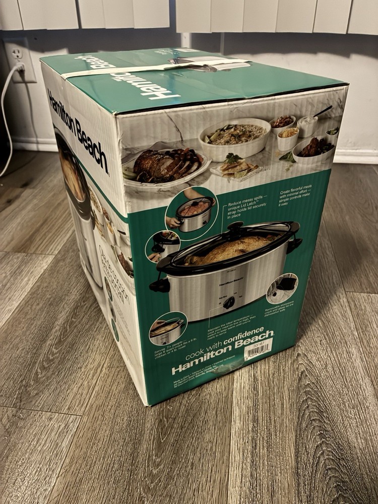 Hamilton Beach 6-quart Portable Slow Cooker 33167