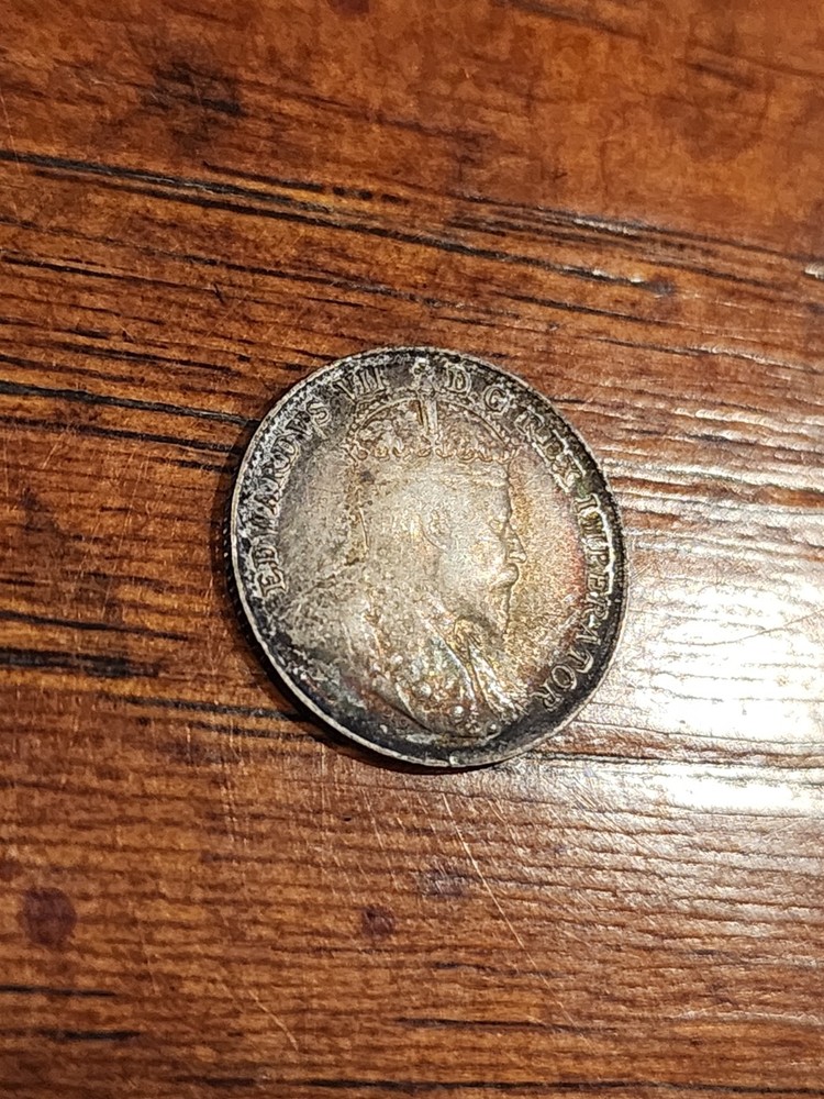 1902 Canada 5 Cents Silver Coin