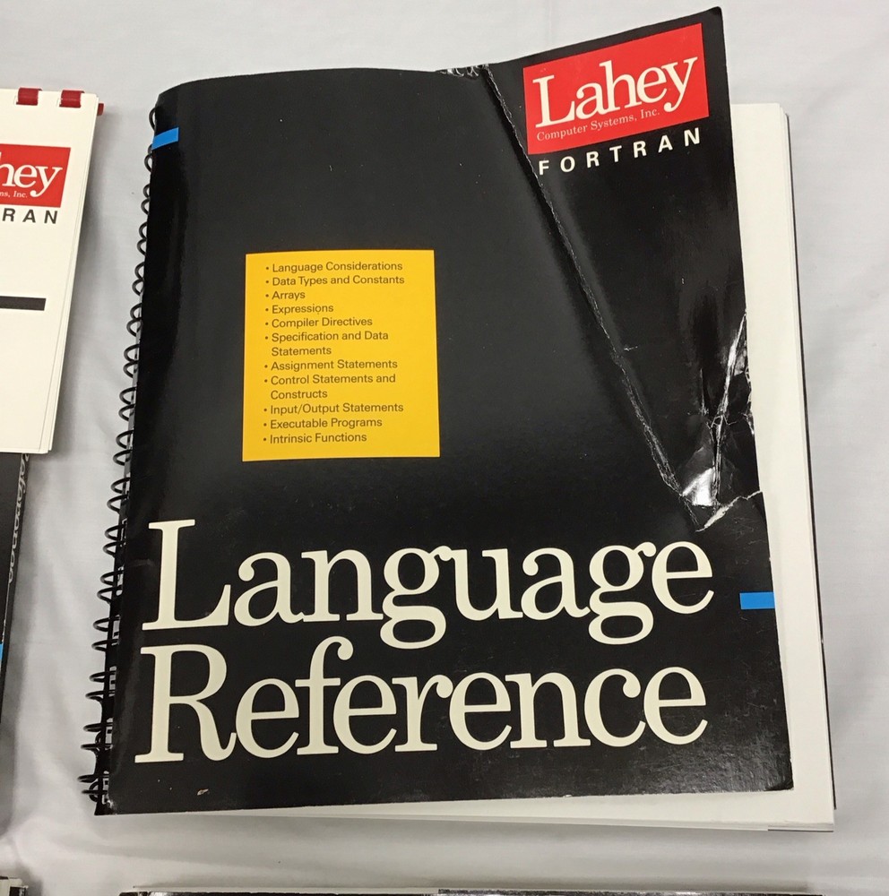 F77L EM/32 Lahey Fortran Language Systems