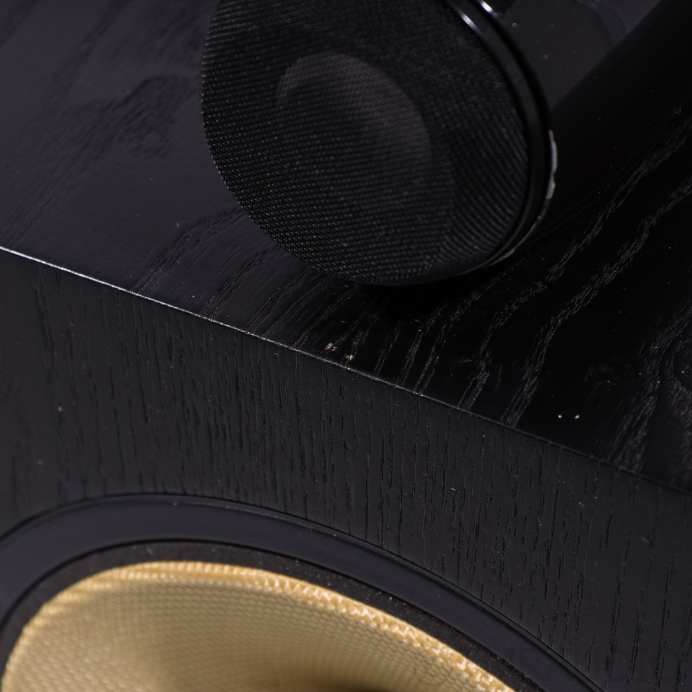 B&W HTM2D Center Channel Speaker; Black Ash