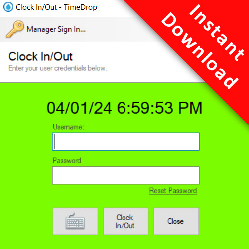 Efficient Employee Time Clock Software - Boost Productivity with TimeDrop!