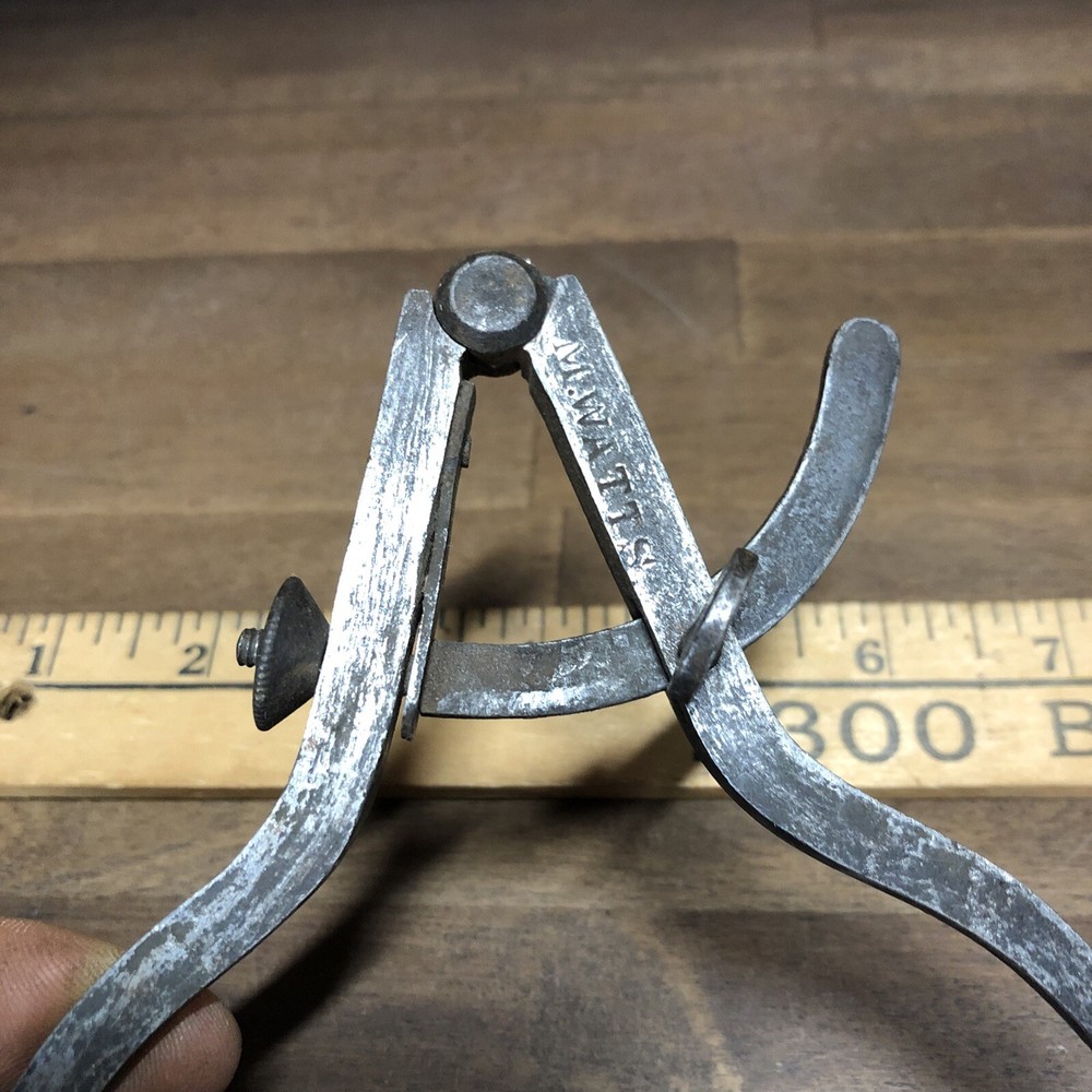 Vintage M. Watts Joint Caliper Measurement Tool