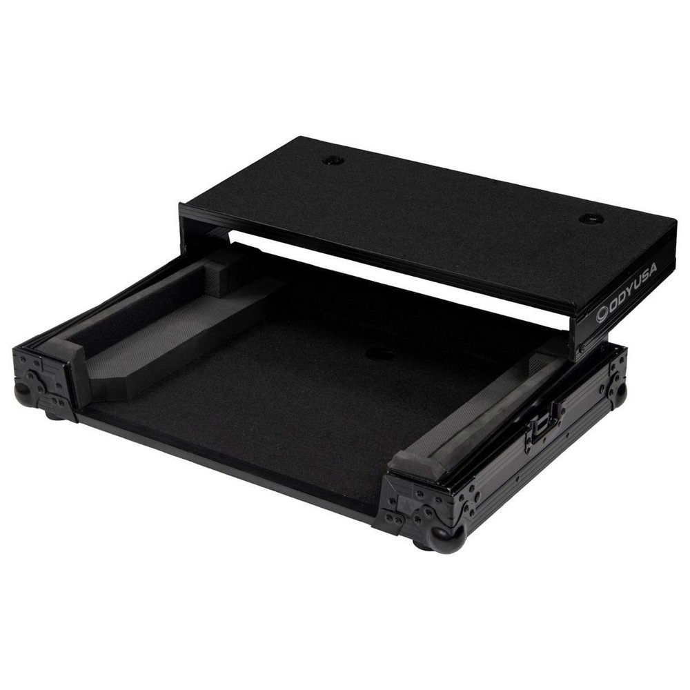 Odyssey Black Flight Case with Platform for DJControl Inpulse 500 idjnow