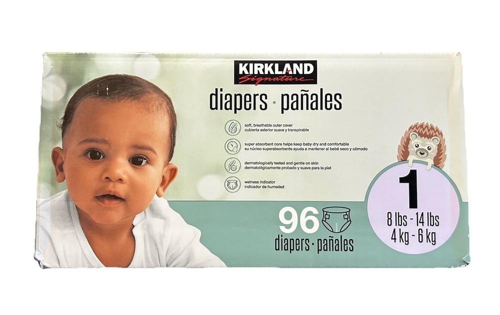 Kirkland Signature Diaper, Size 1, 89 Count