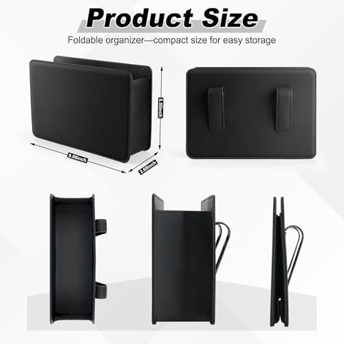 Car Door Trash Can, Leather Vehicle Trash Bin, Mini Dustbin Garbage Container