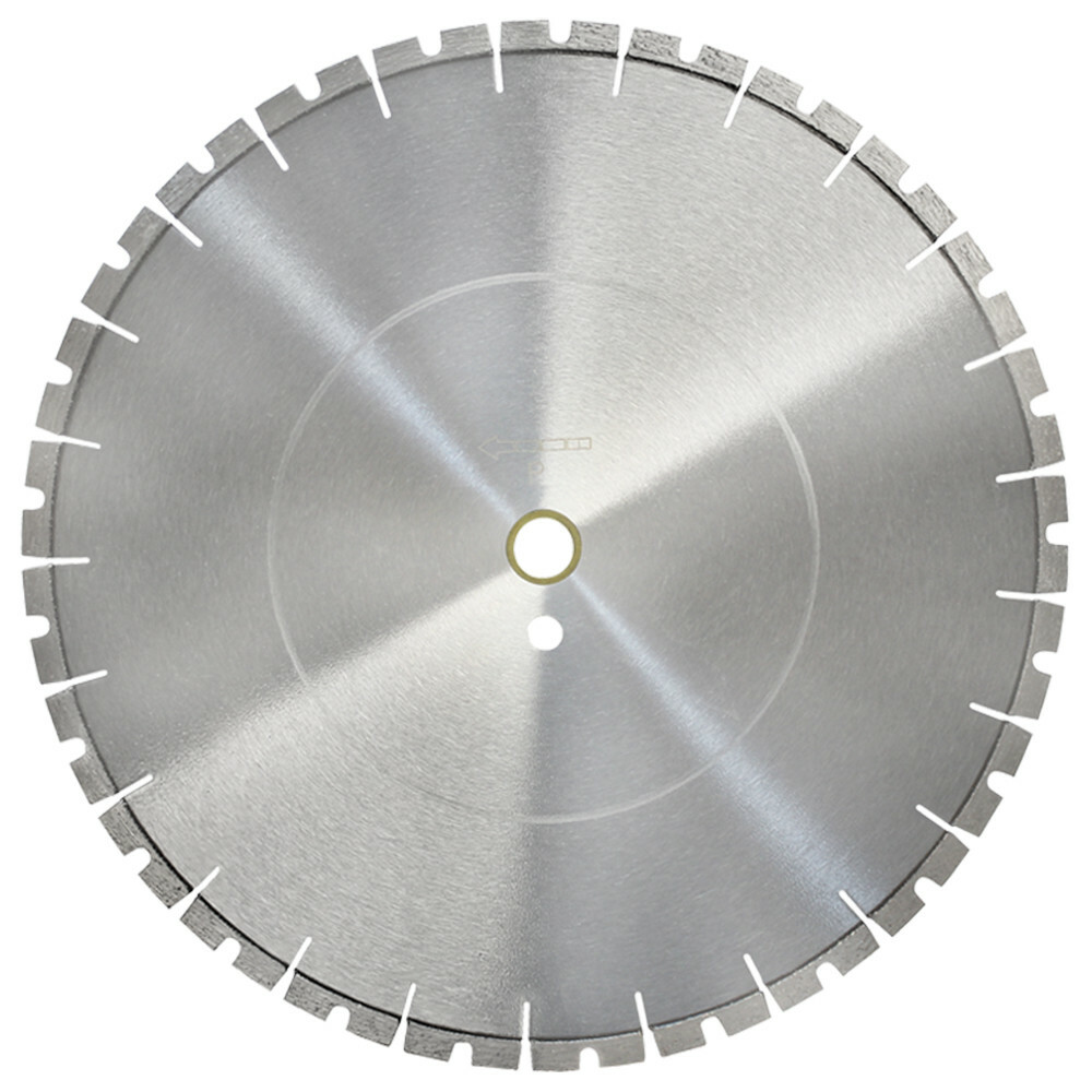 14" Alternating Turbo Notch Segmented Masonry Blade Agressive Entry & Perfomance