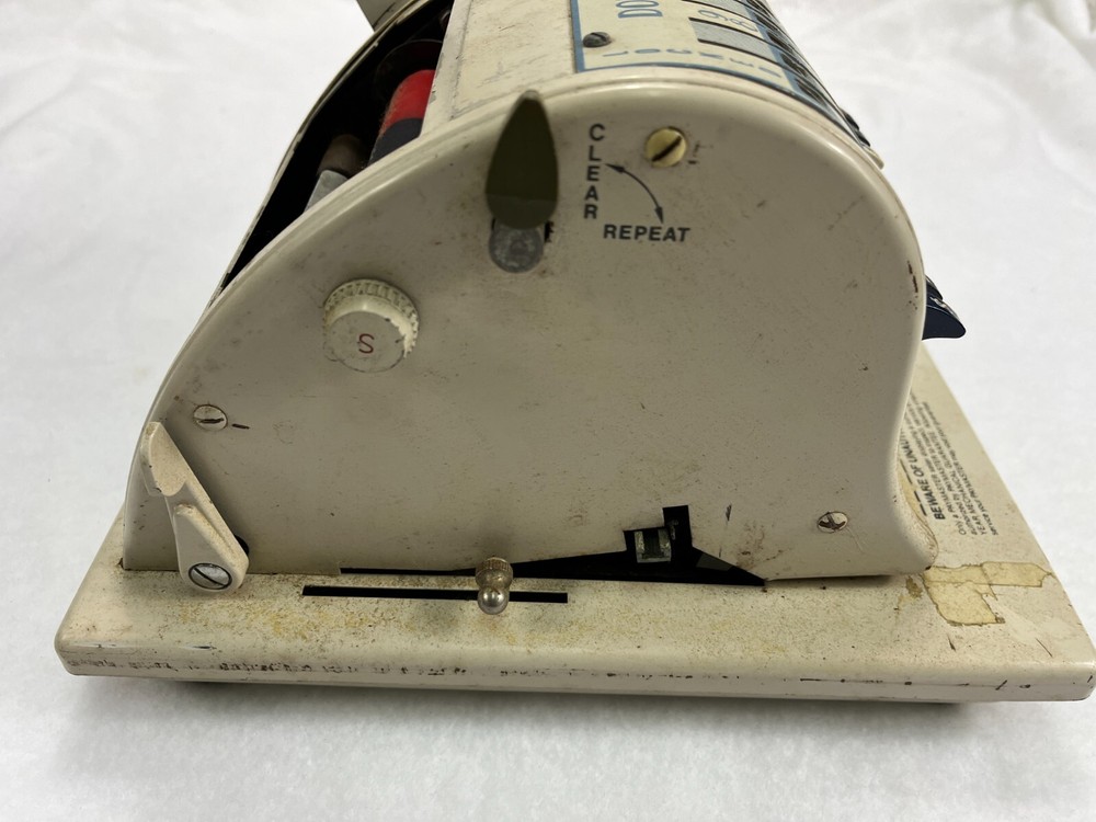 Vintage Paymaster Check Writer Machine Series S-1000