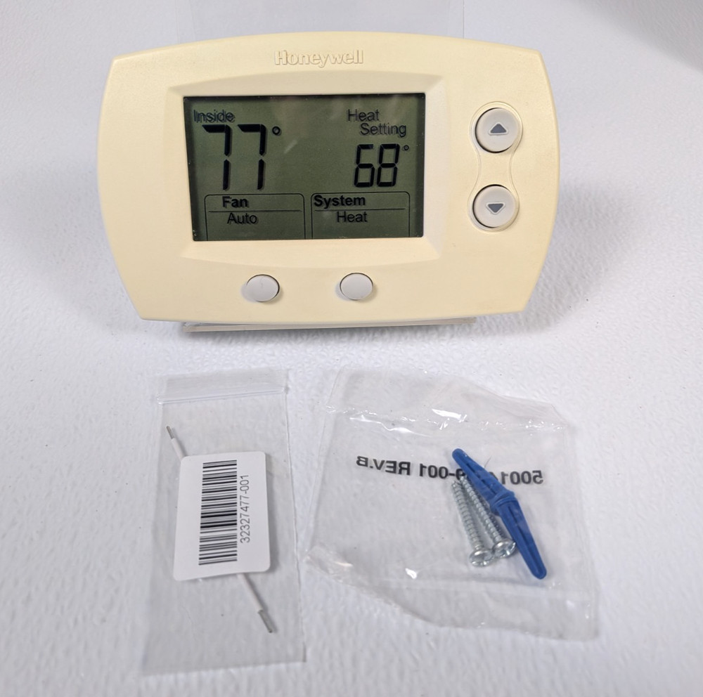 Honeywell TH5220D1029 Focuspro 5000 Non-Programmable Thermostat