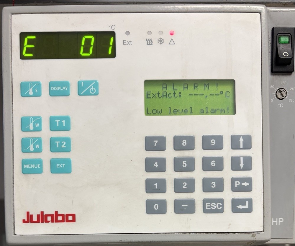 Julabo HP-BASIS - Refrigerated/Heating Circulator, Missing Front Door/Grille