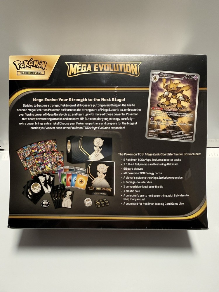 Pokémon TCG Mega Evolution Elite Trainer Box New Sealed