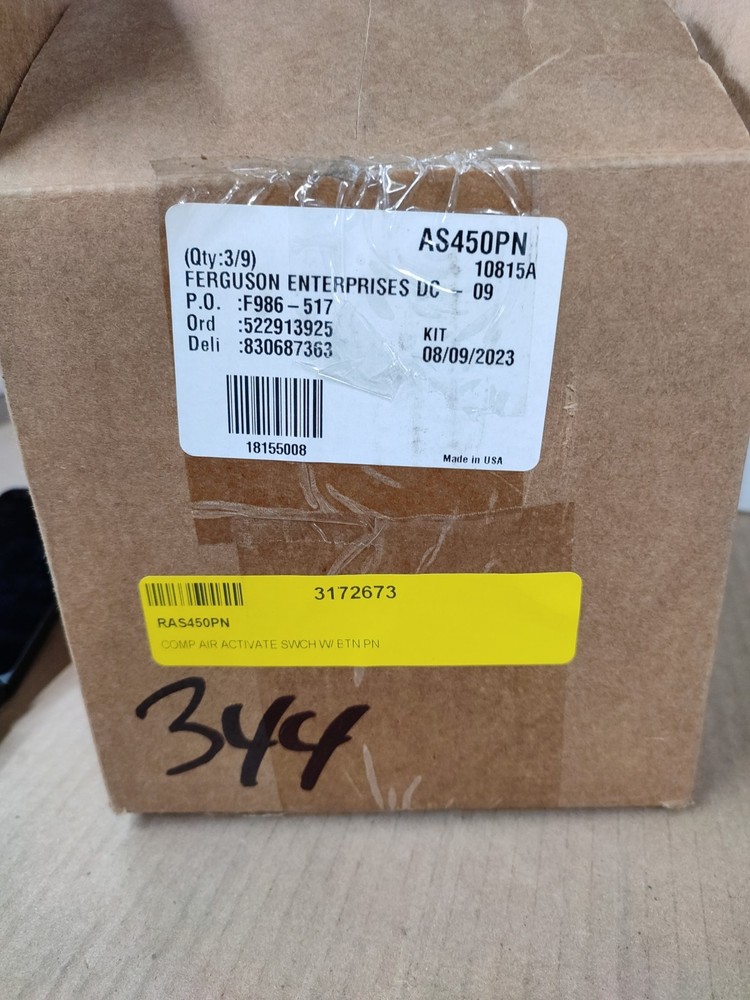 Rohl AS450PN Air Activated Switch Button with Control Box for Waste Disposal