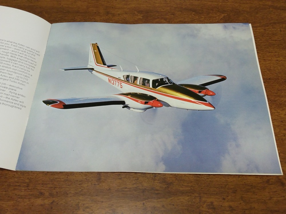 Piper Aztec E Turbo Aztec E 1970 Brochure